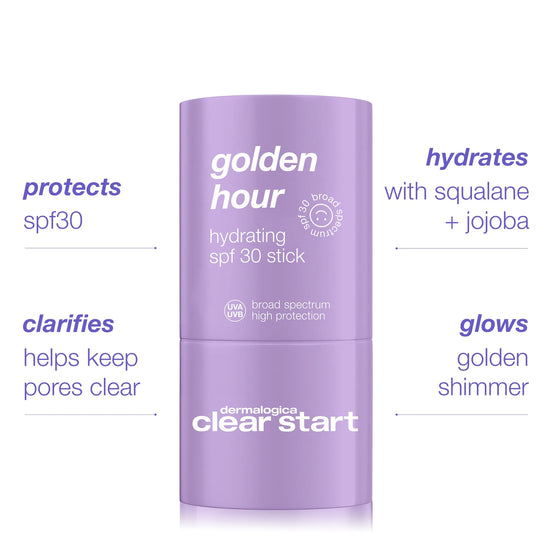 Dermalogica Clear Start Golden Hour Hydrating spf 30 Stick